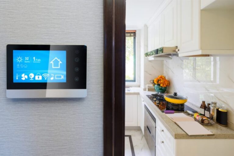 home-automation-wall-mounted-control-panel